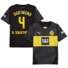 Officiële Voetbalshirt Borussia Dortmund N. Schlotterbeck 4 Uit 2024-25 - Heren